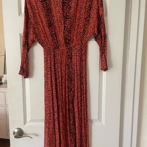 Multicolor midi dress